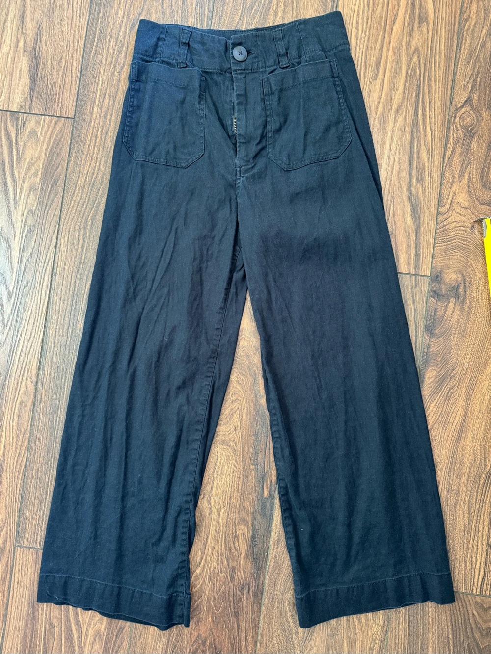 Maeve by Anthropologie - The Colette Navy High-Rise Pants - Size 2
